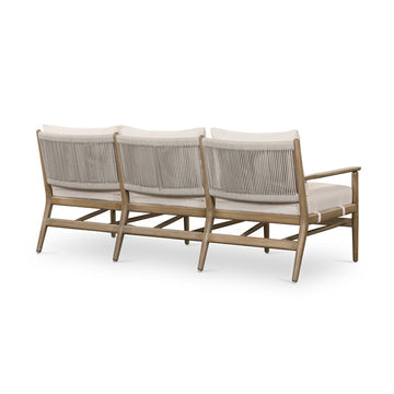 Rosen Outdoor Sofa 73" Grey Eucalyptus