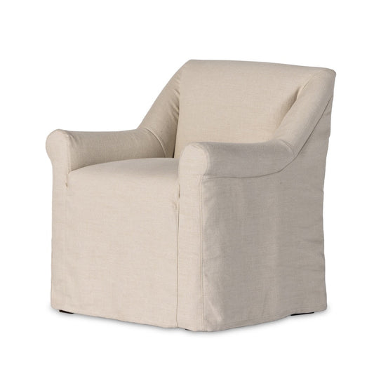 Bridges Slipcover Dining Arm Chair