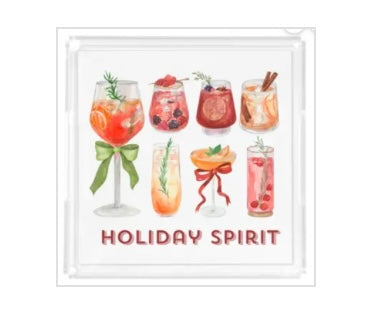 Spirits Acrylic tray