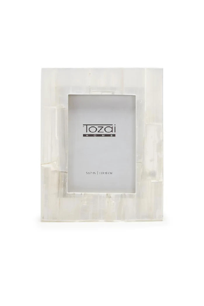 Selenite Photo Frame