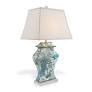 Canton Celadon Lamp 33"H