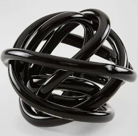 Decorative Hand Blown Glass Knot