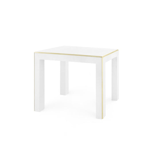 Lauren Side Table - White