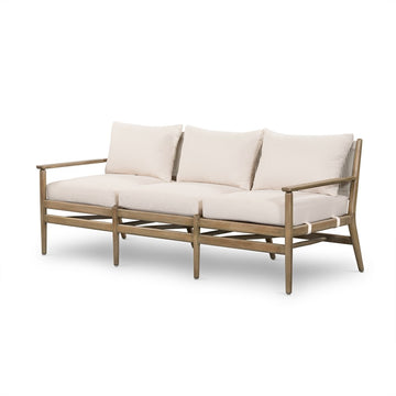 Rosen Outdoor Sofa 73" Grey Eucalyptus