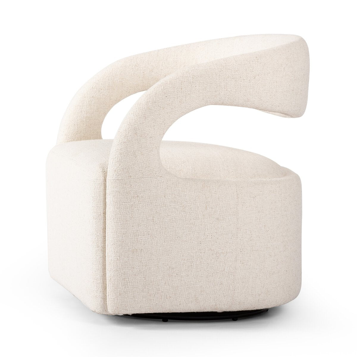 Curved Swivel Chair
