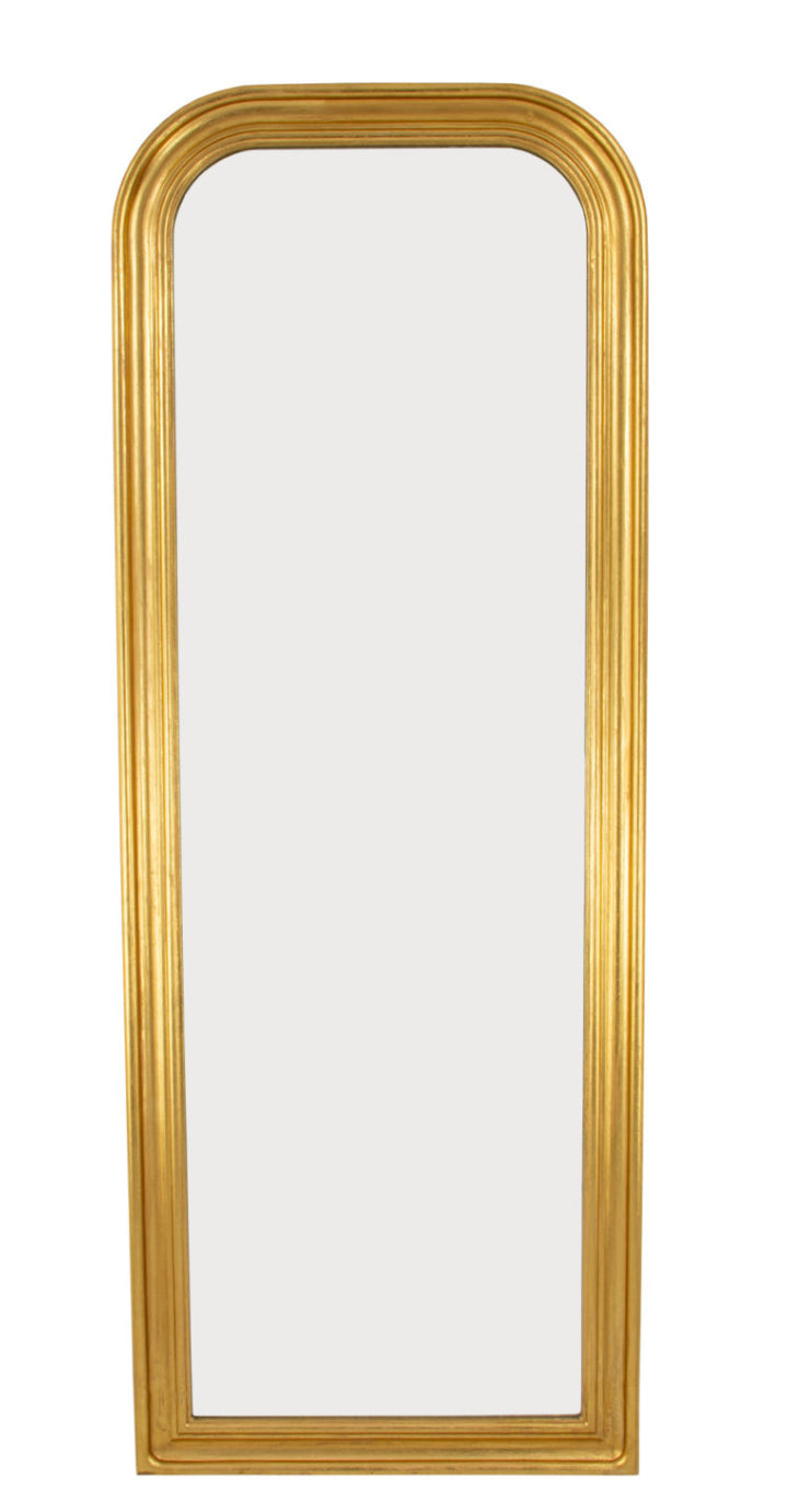 Gold full length mirror