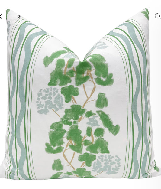 Clara Soft Green Pillow