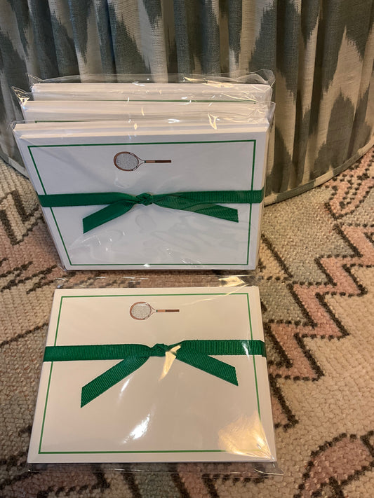Tennis Note Cards