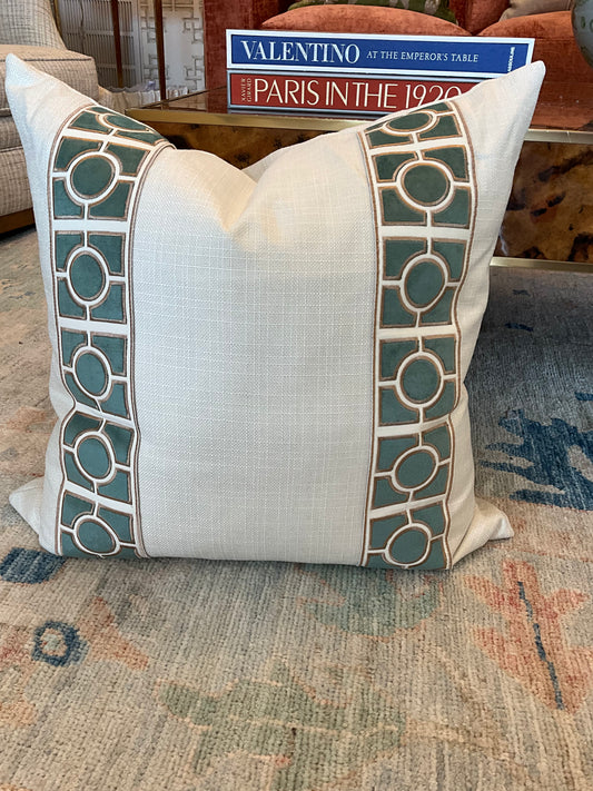 Vendome Seaglass Pillow