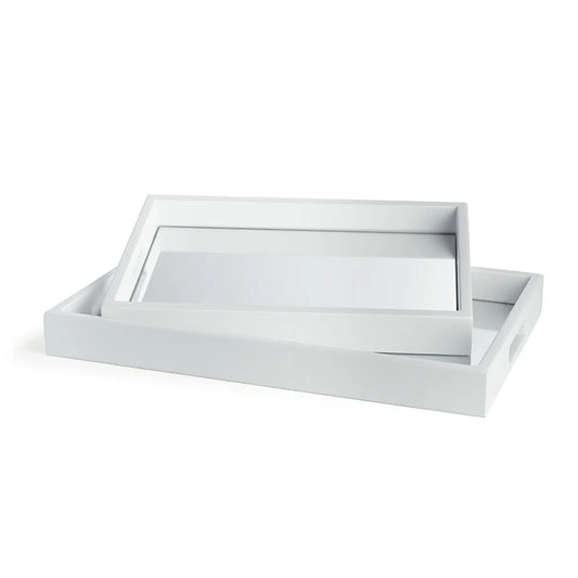Mirrored Tray Set (2)