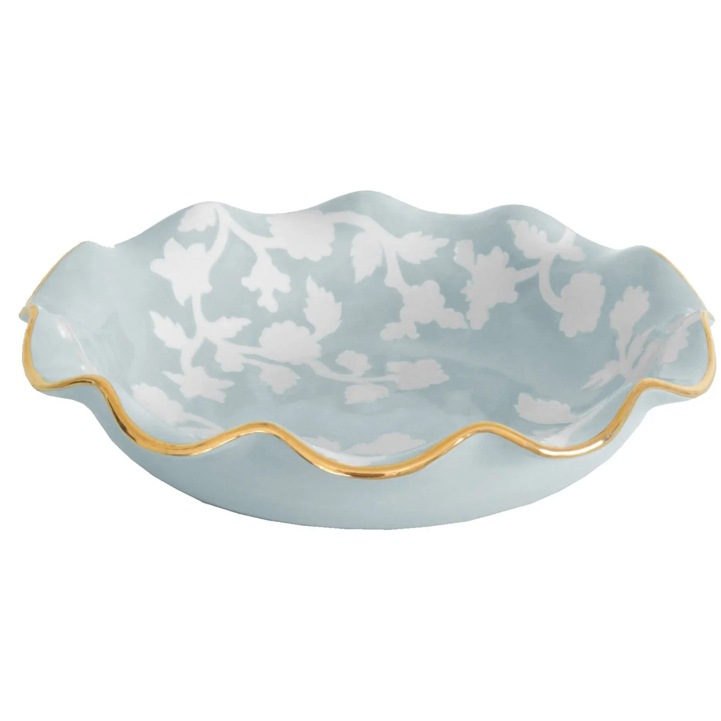 Chinoiserie Dreams Scalloped Bowl