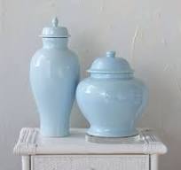 Odeon Blue Short Jar