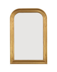 Gold Louis Philippe style wall mirror