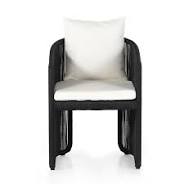 Minka Outdoor Dining Chair - Ivory
