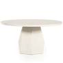 Bowman Outdoor Dining Table 60" White