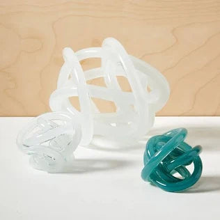 Decorative Hand Blown Glass Knot