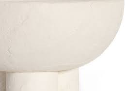 Grano Bowl Plaster Molded Concrete