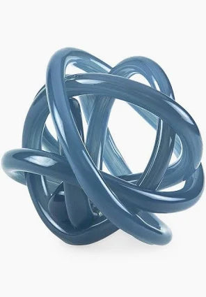 Decorative Hand Blown Glass Knot