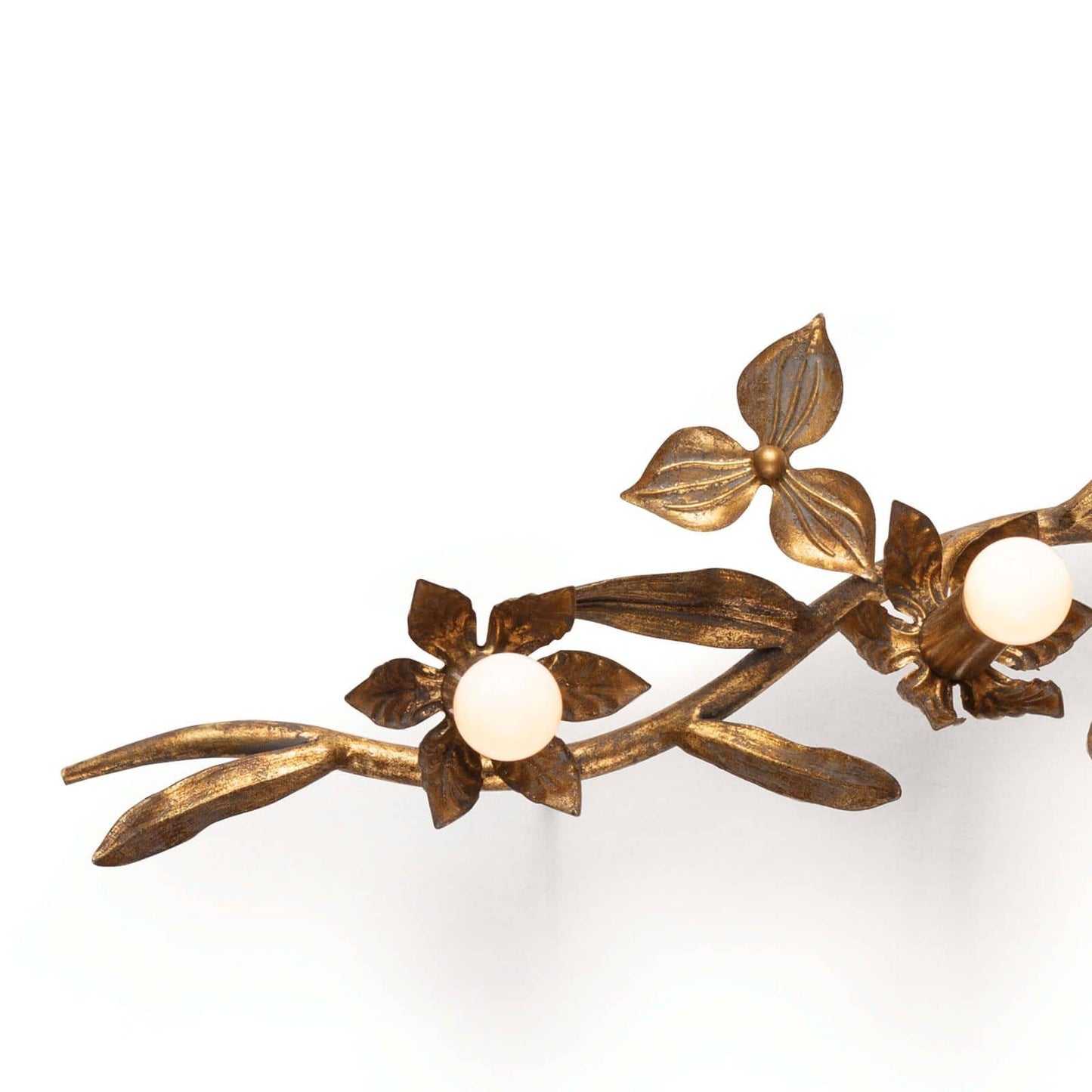 Southern Living Trillium 5 Light 7 inch Brass Sconce Wall Light