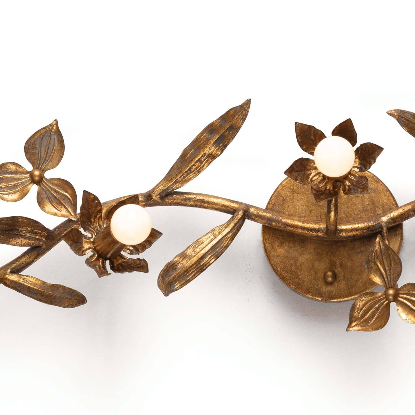 Southern Living Trillium 5 Light 7 inch Brass Sconce Wall Light