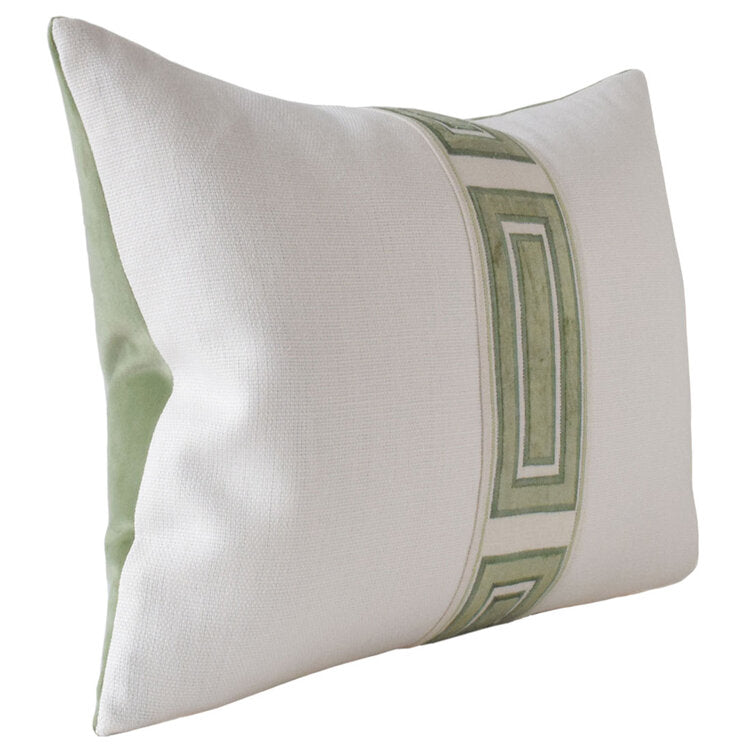 Giorgio Linen Ingot Greenery - 22x22