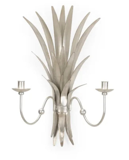 Wheat Wall Sconce (Silver)