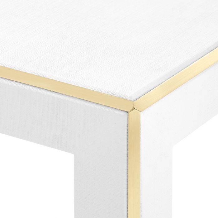 Lauren Side Table - White