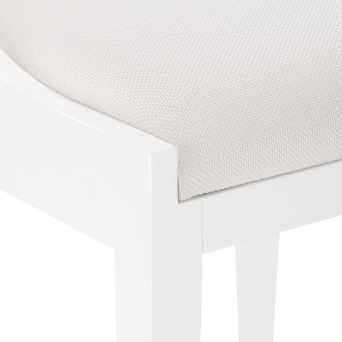 Monaco Armchair, White